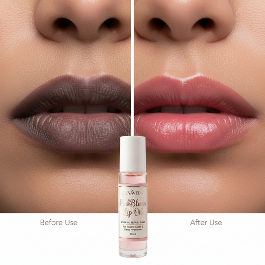 Pink Bloom Lip Oil – Repairs Dark, Smoky & Dry Lips